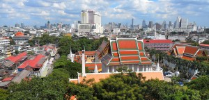 FOTO 1_Creative commons - Bangkok, Thailand, view from Golden Mt. - by Milei Vencel